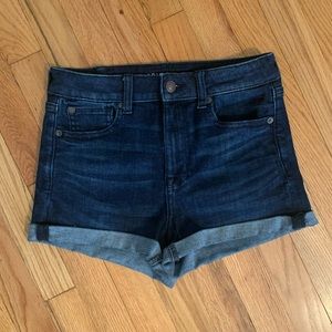 AMERICAN EAGLE super high rise shortie